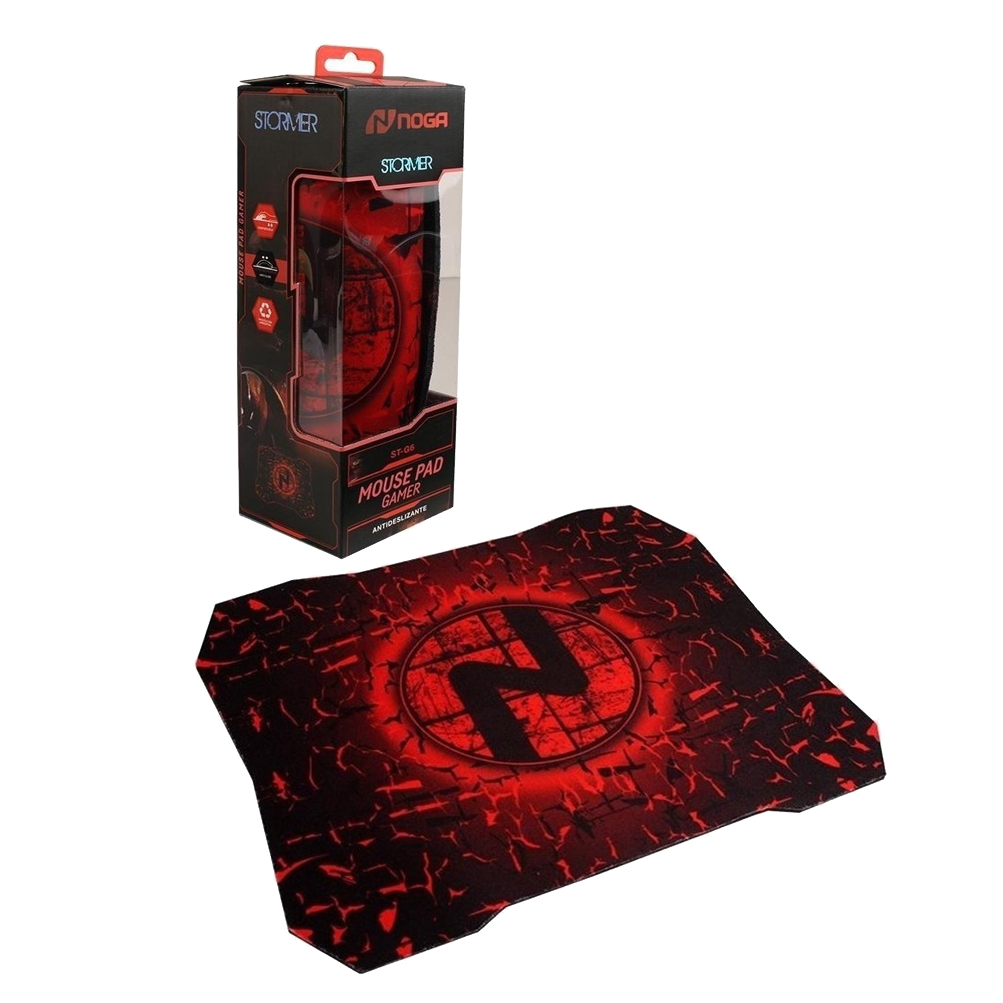 Pad Mouse Gamer Ng G13 Microfibra Base De Goma